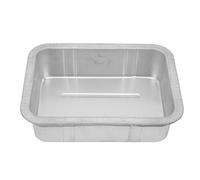 Hxenotropy Universal Oil Drain Pan, Automotive Oil Change Container, Leak Free Portable Metal Drain Pan with Rolled Edges for Cars Motorcycles Boats, Rust Resistant Drip Tray (5L)