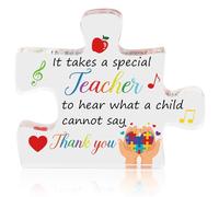 Hxezoc SEN Teacher Gifts Acrylic Plaque Appreciation Present from Special Needs Autism Students for Graduation End of Term Retirement Birthday