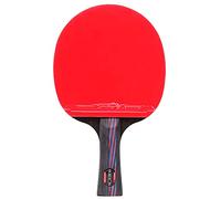 HXFENA Table Tennis Racket,Beginner Ping Pong Paddle Carbon King Bottom Plate,with Excellent Control Suitable for Family Activity Sports Club/A/Long Handle