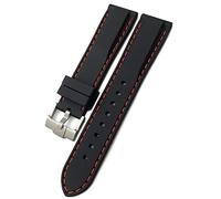 HXFFXHF 19mm 20mm 22mm For SKX 007 Strap Rubber Silicone Waterproof Watch Band Fit For Omega For IWC