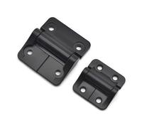 HXFFXHF 2.3 Inch Torque Door Hinges, E6 Constant Torque Flat Hinges, 270-degree Rotation Free-Stop Hinges 1Pcs(1.5NM Black)