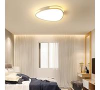 HXFFXHF 20/24/30W Modern Led Ceiling Lamp Minimalist Triangle Panel Chandeliers Ultra Thin Indoor Hanging Lighting Fixture Living Room Kitchen Bedroom Luminaires(White Light D60CM)