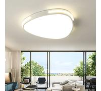 HXFFXHF 20/24/30W Modern Led Ceiling Lamp Minimalist Triangle Panel Chandeliers Ultra Thin Indoor Hanging Lighting Fixture Living Room Kitchen Bedroom Luminaires(White Light D60CM)