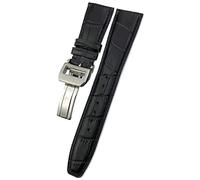 HXFFXHF 20mm 21mm 22mm Cowhide Watch Band Replacement for IWC Portugieser Porotfino Family 'S Watches Strap Folding Buckle