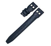 HXFFXHF 20mm 21mm 22mm Rivet Woven Leather Watch Band Fit for IWC Big Pilot Portugieser Pilot IW3777 Seiko Cowhide Watch Strap