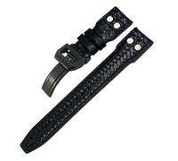 HXFFXHF 20mm 21mm 22mm Rivet Woven Leather Watch Band Fit for IWC Big Pilot Portugieser Pilot IW3777 Seiko Cowhide Watch Strap