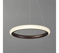 HXFFXHF 20W LED Hanging Chandelier Ring Pendant Lighting Ceiling Fixture, 4000K Natural White Suspension Light Indoor Chandeliers for Living Dining Room Kitchen Island