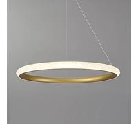 HXFFXHF 20W LED Hanging Chandelier Ring Pendant Lighting Ceiling Fixture, 4000K Natural White Suspension Light Indoor Chandeliers for Living Dining Room Kitchen Island