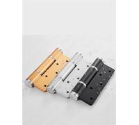 HXFFXHF 5 Inch Hydraulic Door Hinge 90° Positioning Automatic Door Closer Soft Closing 50KG Door Hardware 2Pcs(No Groove-Gray)