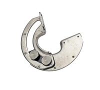 HXFFXHF 90 Degree Limit Hinge 304 Stainless Steel Concealed Sector Slide Hinge for Rotating Doors 1Pcs