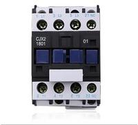 HXFFXHF AC Contactor CJX2-1801 18A NC 3-Phase DIN Rail Mount Electric Power Contactor 24V 36V 110V 220V 380V 1Pcs(110V)