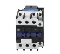 HXFFXHF AC Contactor CJX2-3210 32A NO 3-Phase DIN Rail Mount Electric Power Contactor 24V 36V 110V 220V 380V 1Pcs(AC24V)