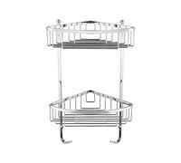 HXFFXHF Bathroom Shelves Floating Shelves Bathroom Shelf Organizer Shower Triangle Storage Rack Corner Shelves Wall Mounted Home Organizer Bath Accessories for Bathroom Storage (Color : Gold)