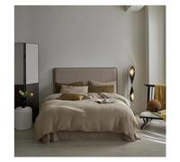 HXFFXHF Bed Four Pieces Set, Washed Cotton Waffle Weave Duvet Cover Bed Sheet Pillowcases Double Queen King Comforter Cover Bedding Set Soft Breathable(B,Full Size 4 pcs)