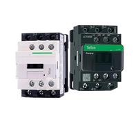 HXFFXHF Black AC Contactor Three-pole LC1D09 LC1D12 LC1D18 LC1D25 LC1D32 LC1D38 B7C F7C Q7C M7C 24V 110V 220V 380V 1Pcs(AC LC1D32A,220V)