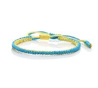 HXFFXHF Braided Cuff Bracelets, Braided Friendship Bracelets,Handmade Friendship Bracelet Ethnic Style Tibetan Buddhist Amulet Woven Rope Knot String Vintage Jewelry Bracelets Adjustable Lucky Rope