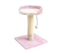 HXFFXHF Cat Climbing Tree Cat climbing frame cat litter integrated small cat scratch board platform cat scratch post cat toy pet supplies Cat Tree vision