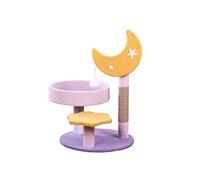 HXFFXHF Cat Climbing Tree Cat climbing frame three-layer cat scratching board cat scratching post cat nest jumping platform cat toy Cat Tree vision