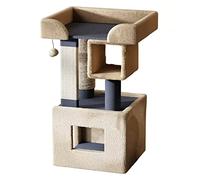 HXFFXHF Cat Climbing Tree Cat frame cat climbing frame cat nest winter cat tree one cat jumping rope cat scratching board column Cat Tree vision