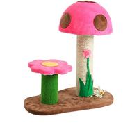 HXFFXHF Cat Climbing Tree Cat toy small cat climbing frame wood cat jumping platform column Cat Tree (Color : Rosso) vision