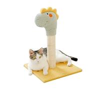 HXFFXHF Cat Climbing Tree Dinosaur cat climbing frame multi-functional small apartment cat scratching post cat litter one does not occupy an area of four seasons universal cute cat toy Cat Tree (