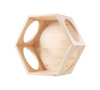 HXFFXHF Cat Climbing Tree Hexagonal Wall-mounted Cat Jumping Platform Cat Climbing Frame Wood Wall Cat Bed Easy to Install Wooden Cat Tree Pet Furniture Decoration Cat Tree vision