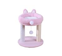 HXFFXHF Cat Climbing Tree Rabbit Ear Cat Climbing Frame Three-tier Cat Litter One Cat Frame Cat Toy Cat Scratching Post Pet Supplies Cat Tree vision
