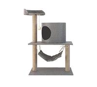 HXFFXHF Cat Climbing Tree Small Cat Tree Posts Activity Tower Perch Toys Climbing Stand Condo Cat House Playground Play Rest for Kittens Cat Tree vision