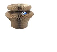 HXFFXHF Cat Scratching Pads Cat Scratch Board Cat Toy with Bell Cat Grinding Claw Cat Climbing Frame Cat Scratch Toys Cat Scratcher Lounge Bed