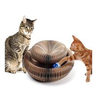 HXFFXHF Cat Scratching Pads Cat Scratching Board Folding Cat Grinding Claw Board Kitty Interactive Pet Scratcher Toy Cat Climbing Frame