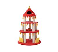 HXFFXHF Cat Tree Attic cat climbing, cat litter, cat tree, one large and stable Babel, no dandruff pet toys Cat Climbing Tree Warm as ever
