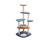 HXFFXHF Cat Tree Cat climbing frame easy to clean cat scratch board cat litter cat tree integrated cat frame Cat Climbing Tree vision