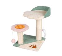 HXFFXHF Cat Tree Cat climbing small cat scratching post cat tree cat shelf cat toy cat climbing post cat jumping platform cat supplies Cat Climbing Tree (Color : Bianco) Warm as ever
