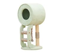 HXFFXHF Cat Tree Cat Tower Cat Scratching Post Cat Litter Sisal Solid Wood Multifunctional Cat Climbing Frame Cat Villa