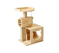 HXFFXHF Cat Tree Cat Tree Sisal Column Cat Jumping Platform Cat Climbing Solid Wood Cat Tower Cat Tower Warm as ever