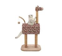 HXFFXHF Cat Tree Condo Creative Giraffe Type Pet Toy Climbing Frame Sturdy Cat Climbing Frame Scratch Resistant Cat Tree (Color : Giraffe, Size : One Size) g (Color : Giraffe, Size : On