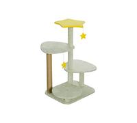 HXFFXHF Cat Tree for Large Cat Cat Climbing Frame Cat Tree Cat Litter Multi-Layer Cat Climbing Hammock Cat Scratching Post Unified Pet cat vision