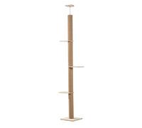 HXFFXHF Cat Tree for Large Cat Cat Scratching Sisal Tree Adjustable Floor to Ceiling Cat Condominium Cat Climbing Jumping Frame Cat Scratcher cat vision