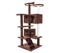 HXFFXHF Cat Tree for Large Cat Plush Cat Climb Tree Solid Cute Sisal Rope Small Pets Climb Tree Cat Tower Beige Pet Toys Pets Climbing Frame Cat Condos, Posts Pet Play House cat vision