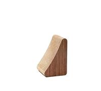 HXFFXHF Cat Tree Houses Cat Cat Scratcher Scratcher Board with Bell Ball Kitty Scratching Post Cat Climbing Pet Cat Scratcher Tool with Hole Kitten Cave (Size : Cat Paw) (Triangle) Warm as ever