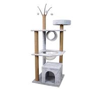 HXFFXHF Cat Tree Tower Cat climbing frame, cat tree, space capsule, multi-layer cat litter, cat villa, cat toys, pet toys, cat scratching board Cat Tower for Indoor Cats vision