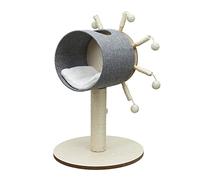 HXFFXHF Cat Tree Tower Cat Climbing Frame Large Cat Frame Round Claw Grinding Cat Claw Column Cat Supplies Cat Tower for Indoor Cats vision