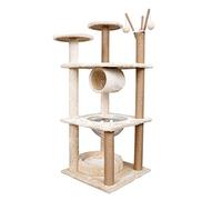 HXFFXHF Cat Tree Tower Space capsule large cat frame cat jumping platform cat litter cat scratching post cat scratching board pet wooden cat climbing frame Cat Tower for Indoor Cats vision