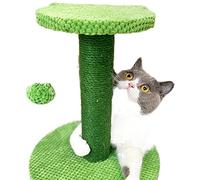 HXFFXHF Cat Trees Cat Climbing Frame Cat Scratch Board Cactus Scratch Post for Cats Claw Grinding Cats Scratcher with Wool Ball Pet Toys