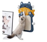 HXFFXHF Cat Trees Cat scratch plate wall hanging sisal base plate cat climbing vertical frame cat scratch plate scratch proof cat wall furniture cat toy