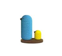 HXFFXHF Cat Trees Mushroom House Cat Climbing Frame Sisal Cat Scratching Board Grinding Claw Kitten Jumping Platform Cat Scratching Pet Cat Toy (Color : Blue)