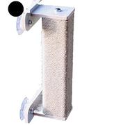 HXFFXHF Cat Trees Sky Cat Wall Sucker Cat Climbing Glass Frame Cat Wall Perforator-free Transparent Acrylic Net Scratcher Cat Toy Cat Stretcher (Size : Long column)