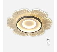 HXFFXHF Ceiling Lights Led Bedroom Living Room Dimmable with Remote Control Light Modern Flower Design Ceiling Lamp Flush Mount Chandelier Lighting for Dining Room Kitchen Island Bathroom Indoor,42Cm