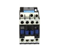 HXFFXHF CJX2-1810 Din Rail AC Motor Contactor 18A 3Pole 3Phase 50/60HZ Switch Contactor 220V/380V/110V 1Pcs(CJX2-1810 AC380V)