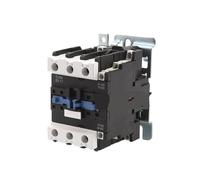 HXFFXHF CJX2-5011 LC1 AC Contactor 50A 3 Phase 3-Pole Coil Voltage Din Rail Mount 3P+1NC+1NC 1Pcs(AC110V)